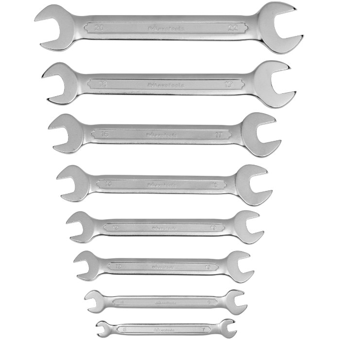 Set Chei Fixe EvoTools, 8 Bucati, Marimea 6-22 mm, Crom-Vanadiu