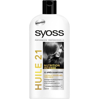 Balsam SYOSS Nurition Intense, 500 ml, Par Subtire Balsam SYOSS Nurition Intense, 500 ml, Par Subtire