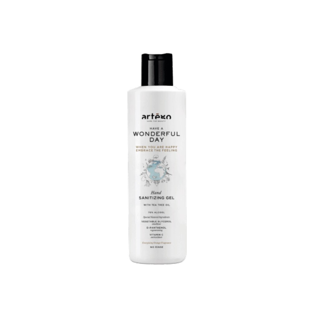 Gel igienizant pentru maini cu 70% alcool Artego Wonderful Day Sanitizing Gel 150ml