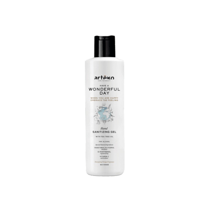 Gel igienizant pentru maini cu 70% alcool Artego Wonderful Day Sanitizing Gel 150ml