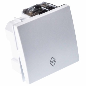 Intrerupator cap scara Mono Electric SERIA M, 2 module, 10A, alb Intrerupator cap scara Mono Electric SERIA M, 2 module, 10A, alb