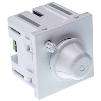 Variator LED Mono Electric SERIA M, 300W, 2 module, alb Variator LED Mono Electric SERIA M, 300W, 2 module, alb