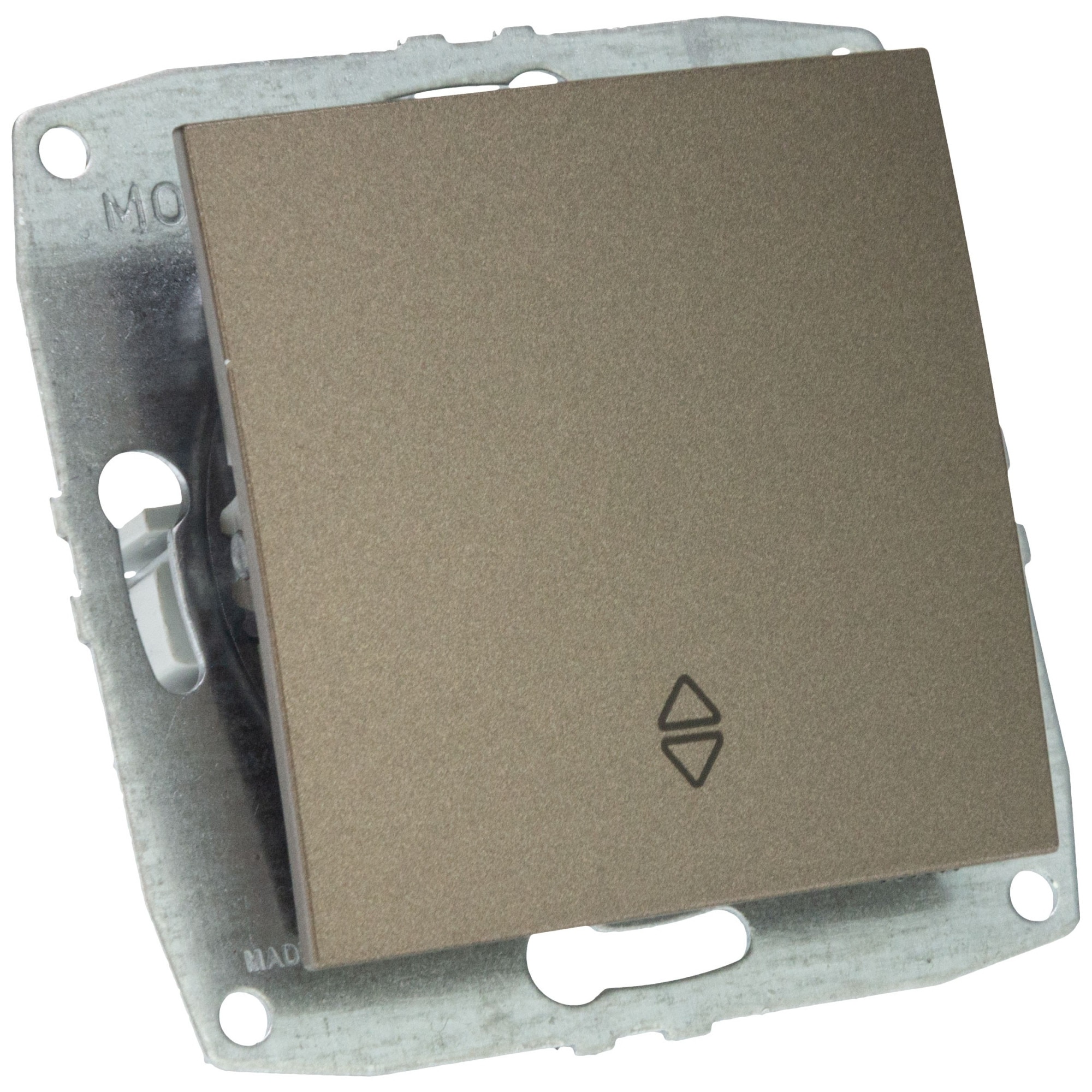Mecanism Intrerupator cap scara Mono Electric, 10A, light fume
