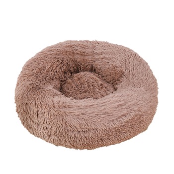 Culcus, perna pentru pisici si caini , pufoasa, calduroasa, rotunda, 60/60/20, Maro deschis Culcus, perna pentru pisici si caini , pufoasa, calduroasa, rotunda, 60/60/20, Maro deschis