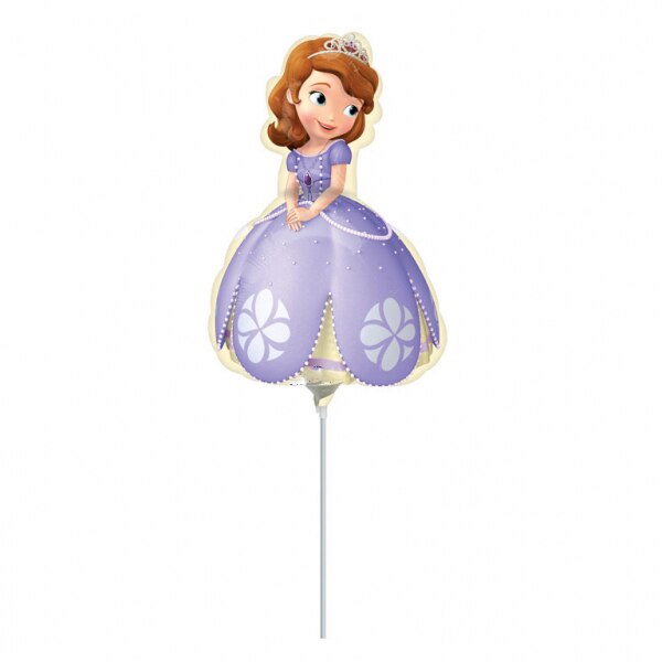 Balon Folie Mini Figurina Sofia Intai (Aer), 10x15cm, AMS 27532 02