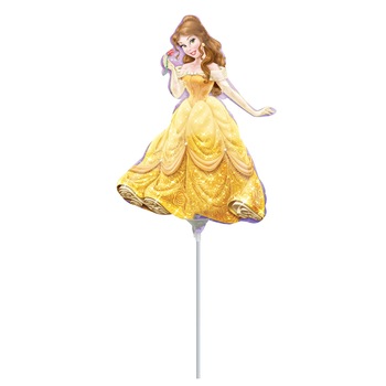 Balon Folie Mini Figurina Belle (Aer), 10x15cm, AMS 28478 02 Balon Folie Mini Figurina Belle (Aer), 10x15cm, AMS 28478 02