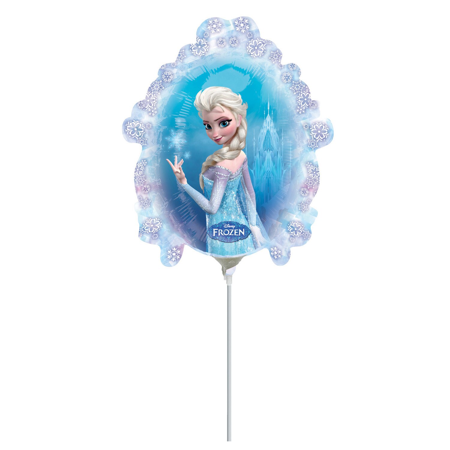 Balon Folie Mini Figurina Elsa - Frozen (Aer), 10x15cm, AMS 30162 02