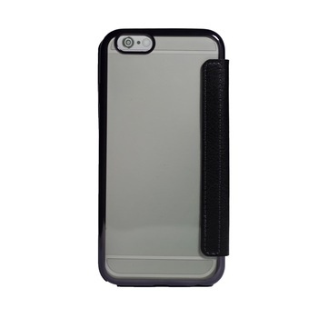 Husa book silicon iPhone 6 Negru Husa book silicon iPhone 6 Negru