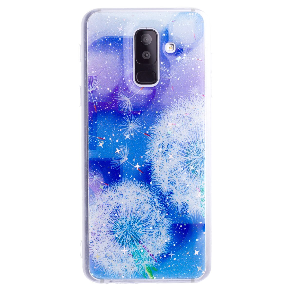 Husa Fashion Samsung Galaxy A6 Plus 2018, Contakt Floral
