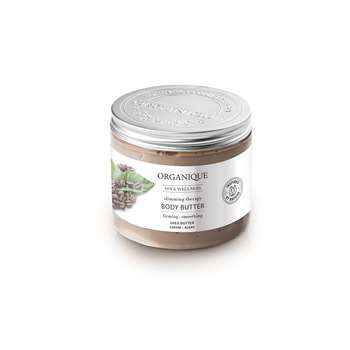 Unt corporal cu cafea, pentru slabire, anticelulitic, Organique, 200 ml Unt corporal cu cafea, pentru slabire, anticelulitic, Organique, 200 ml