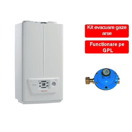 Centrala termica functionare GPL IMMERGAS VICTRIX OMNIA 20/25 kw, kit evacuare si regulator GPL incluse