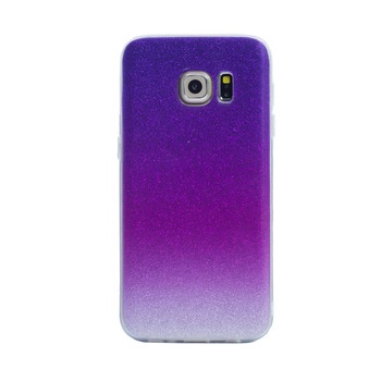 Carcasa fashion Samsung Galaxy S7, Contakt Glitter Roz Carcasa fashion Samsung Galaxy S7, Contakt Glitter Roz
