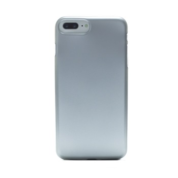 Husa silicon iPhone 7 Plus, Contakt Argintie Husa silicon iPhone 7 Plus, Contakt Argintie