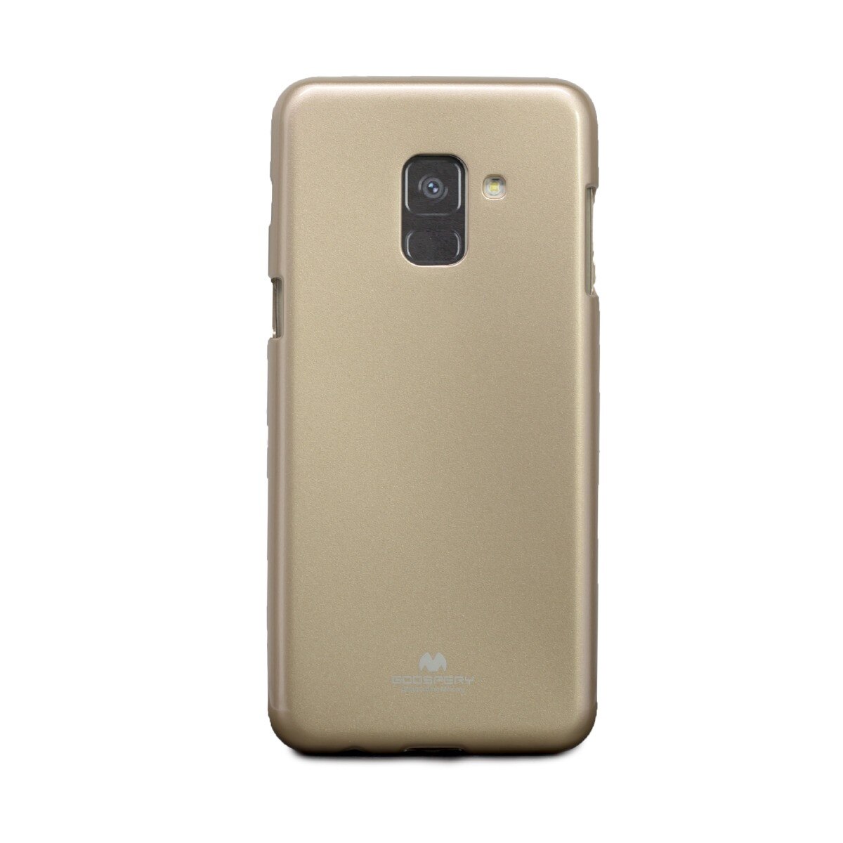 Husa Jelly Samsung Galaxy A8 2018 Auriu Goospery
