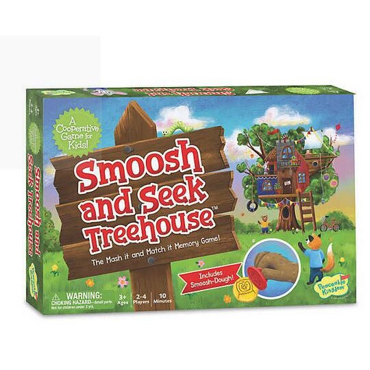 Joc de cooperare si memorie, Peaceable Kingdom, Smoosh and Seek Treehouse