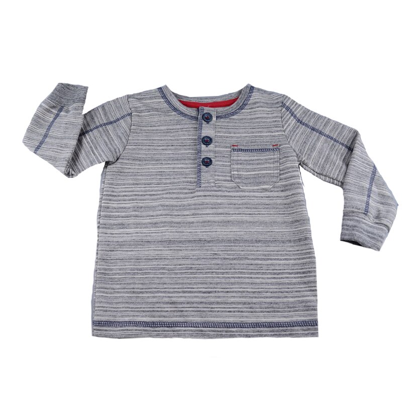 Bluza cu maneca lunga pentru baieti GT GT-4616, Gri, 92