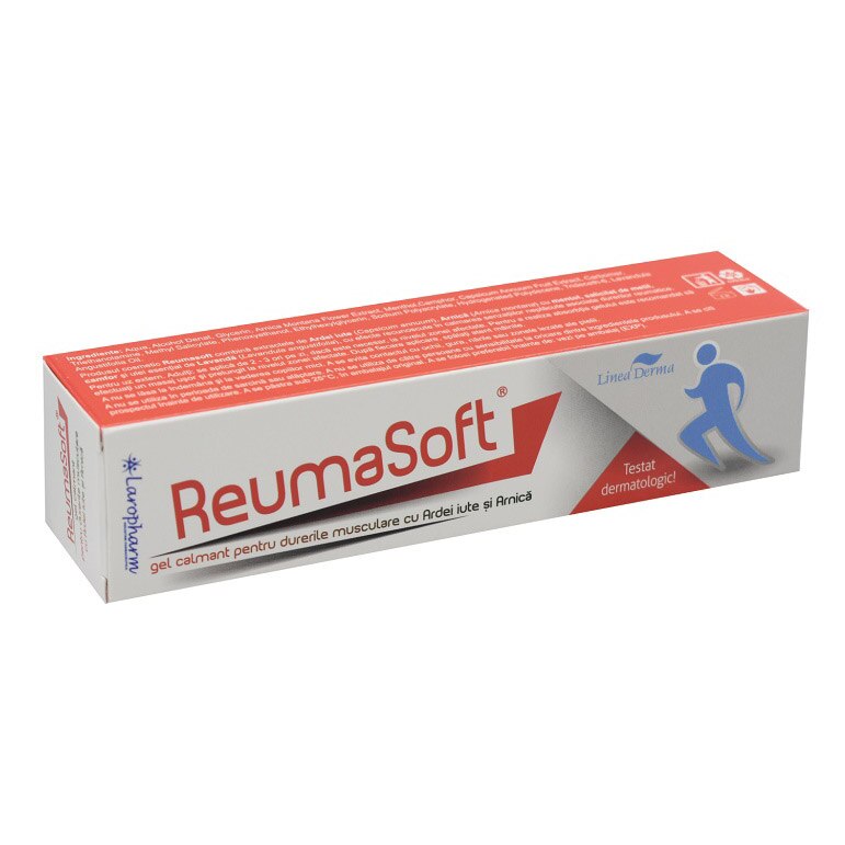 Gel cu arnica si ardei iute Reumasoft Laropharm, 40g