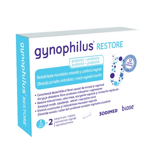 Gynophilus Restore Biose, 2 comprimate