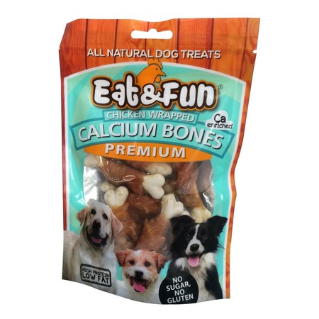 Recompense Caini Eat Fun Calciu Din Oase De Pui 100 G Premium Emag Ro