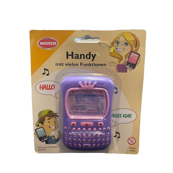 Telefon de jucarie pentru fetite Vision, mov