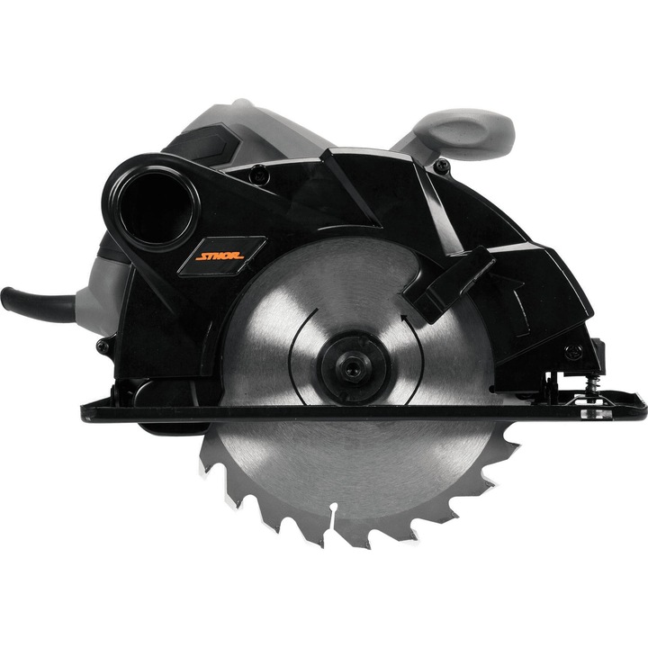 STHOR 79254 körfűrész, 1200 W, 160 mm, szürke / fekete