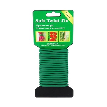 Sarma de legat pentru gradina, Strend Pro SoftTwist, diametru 5mm, lungime 5 m, verde Sarma de legat pentru gradina, Strend Pro SoftTwist, diametru 5mm, lungime 5 m, verde