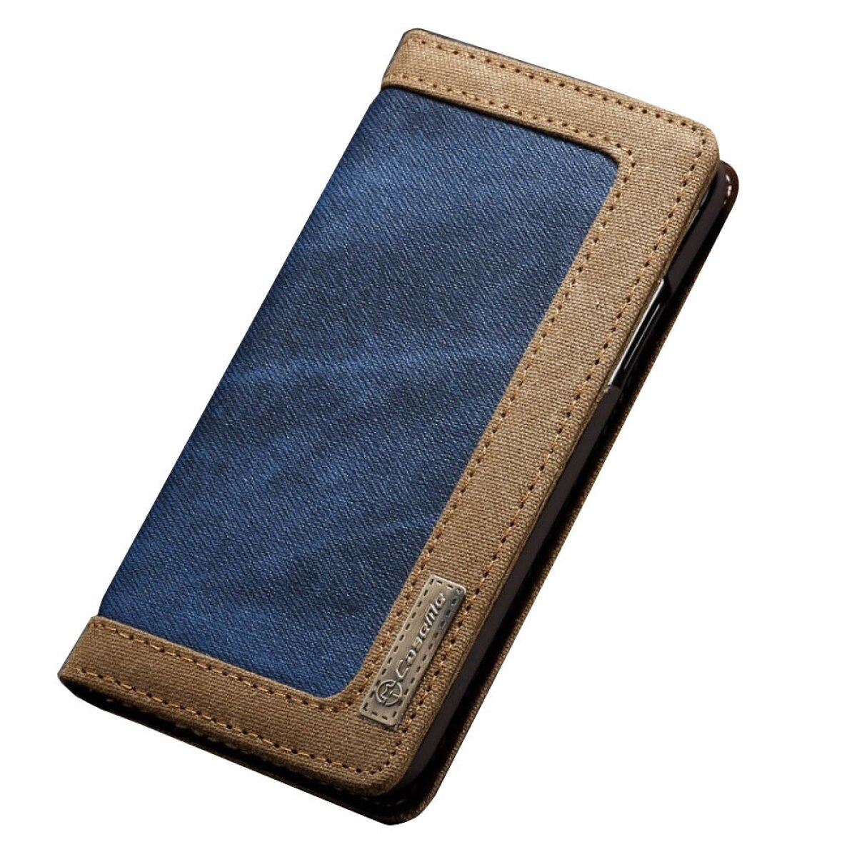 Husa Canvas iPhone XS 5.8'', CaseMe, Albastra