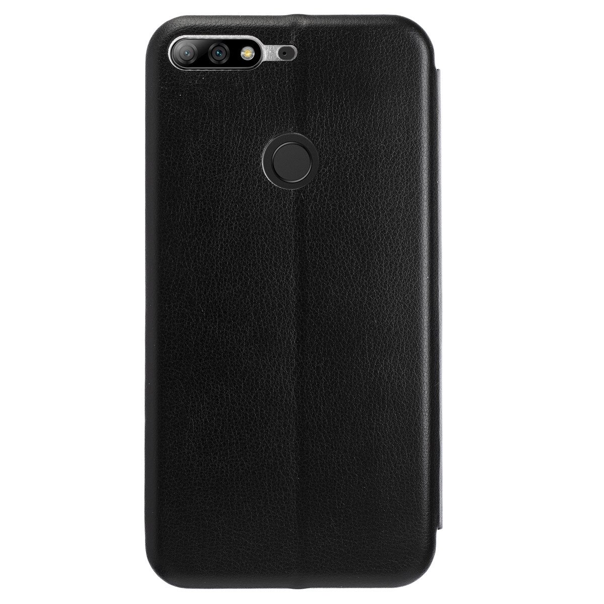 Husa Book Satinat Huawei Y7 Prime 2018, Negru OC