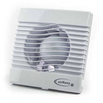 Ventilator baie Airroxy, model pRim Ø 120 TS, , Debit 158 mc/h, Timer, Alb Ventilator baie Airroxy, model pRim Ø 120 TS, , Debit 158 mc/h, Timer, Alb