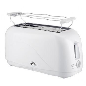 Prajitor de paine 4 felii Elta, 1300W, Alb Prajitor de paine 4 felii Elta, 1300W, Alb