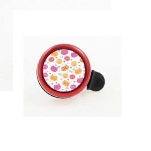 Clopotel , sonerie pentru bicicleta , din plastic , rotund , cu animalute