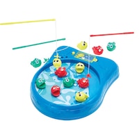 Joc de pescuit , Imaginarium , Fishing Lake , 12 pesti , 3 undite , Multicolor , 4 - 6 ani