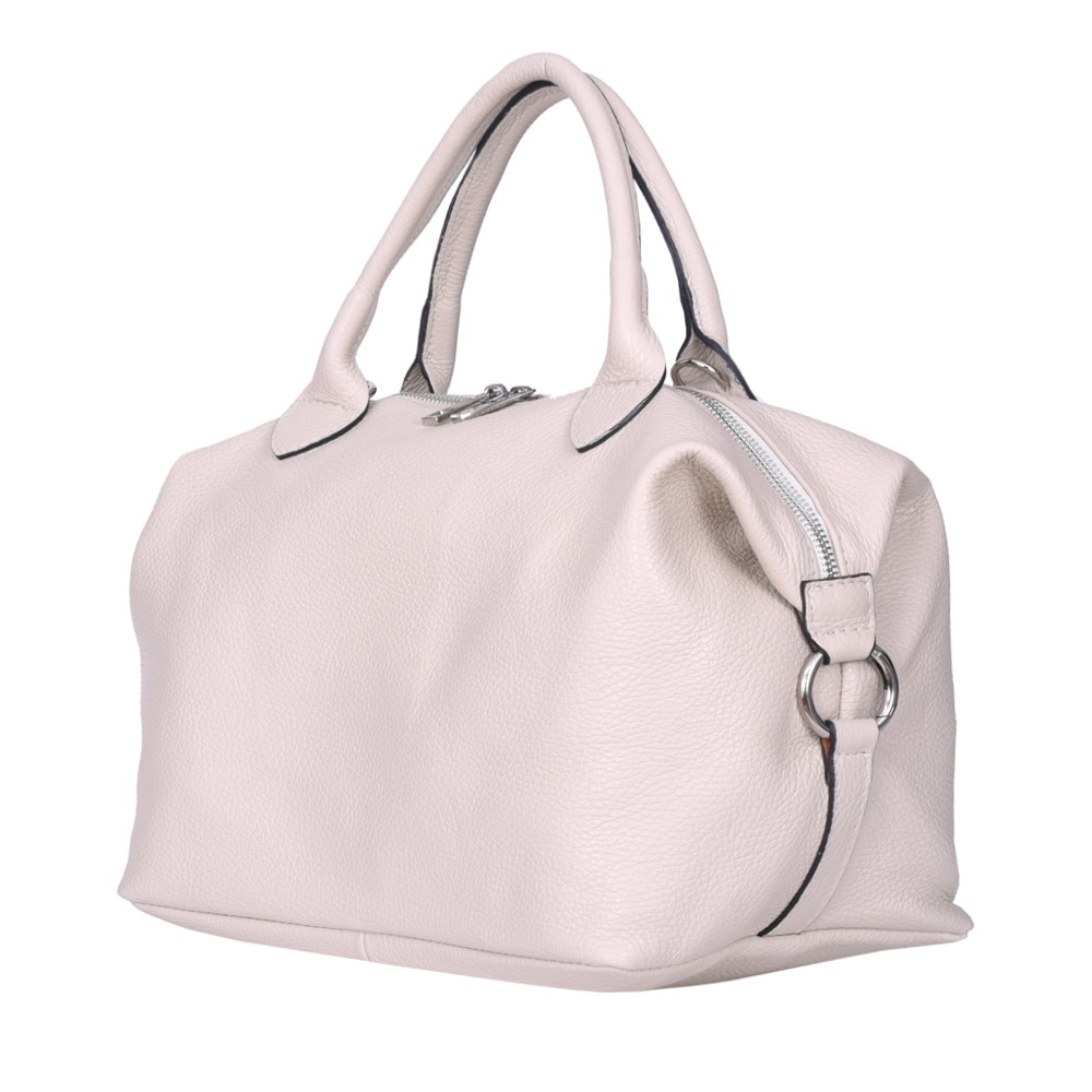 Geanta dama din piele naturala Viviana crem