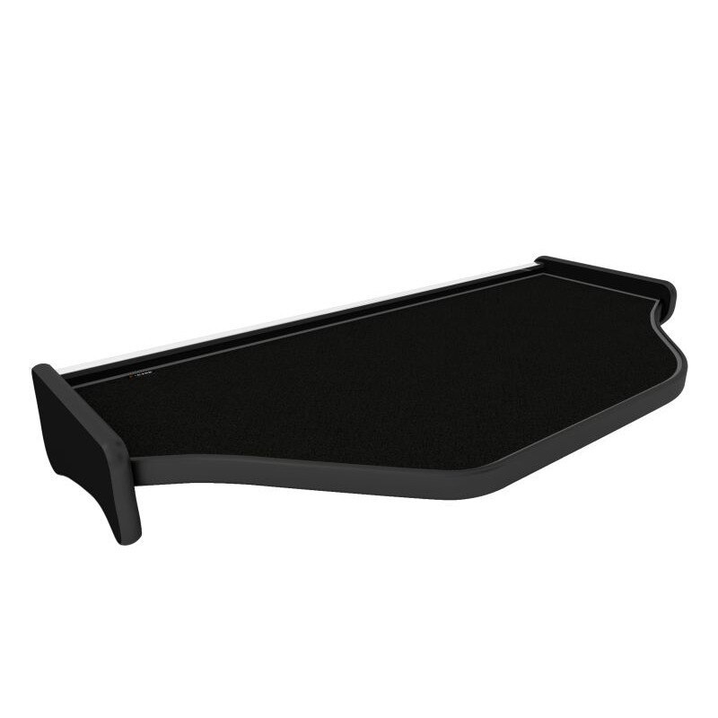 Masa bord, F-CORE, pentru DAF XF 95 , 2002-2006, Negru/ Gri