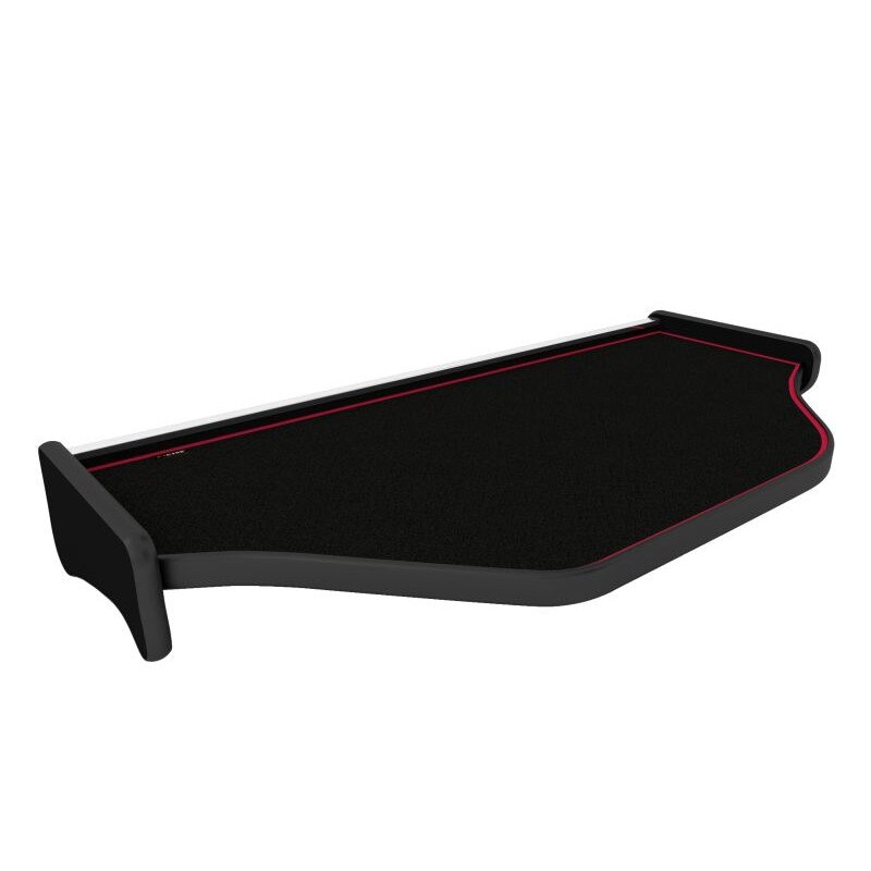 Masa bord, F-CORE, pentru DAF XF 95 , 2002-2006, Negru/ Rosu