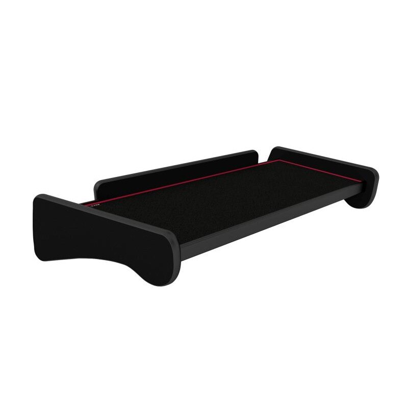Masa bord, F-CORE, pentru MAN TGX, 2007+, Negru/ Rosu