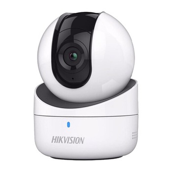 Camera de suparveghere Hikvision, IP Mini PT, 2MP, lentila 2.8mm, WIFI, IR 5 m, Microfon si difuzor incorporat, Mobile Monitoring, Alb Camera de suparveghere Hikvision, IP Mini PT, 2MP, lentila 2.8mm, WIFI, IR 5 m, Microfon si difuzor incorporat, Mobile Monitoring, Alb