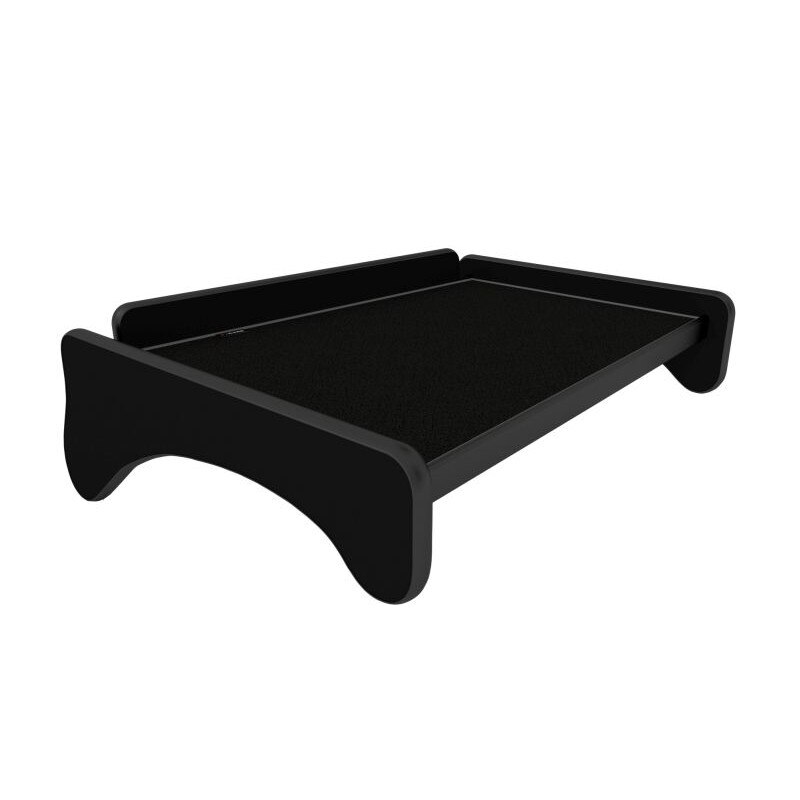 Masa bord, F-CORE, partea dreapta/ pasager, pentru SCANIA P,G,R,T, 2004+, Negru/ Gri