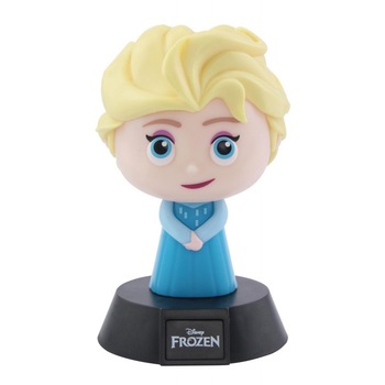 Lampa de veghe Frozen Elsa , 3D , 10 CM, Multicolor Lampa de veghe Frozen Elsa , 3D , 10 CM, Multicolor