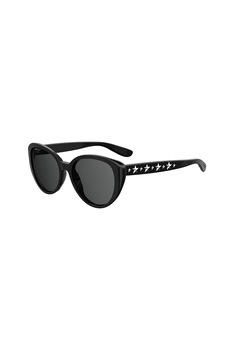 Jimmy Choo, Ochelari de soare cat-eye Elsie, Negru, 54-18-135 Standard Jimmy Choo, Ochelari de soare cat-eye Elsie, Negru, 54-18-135 Standard