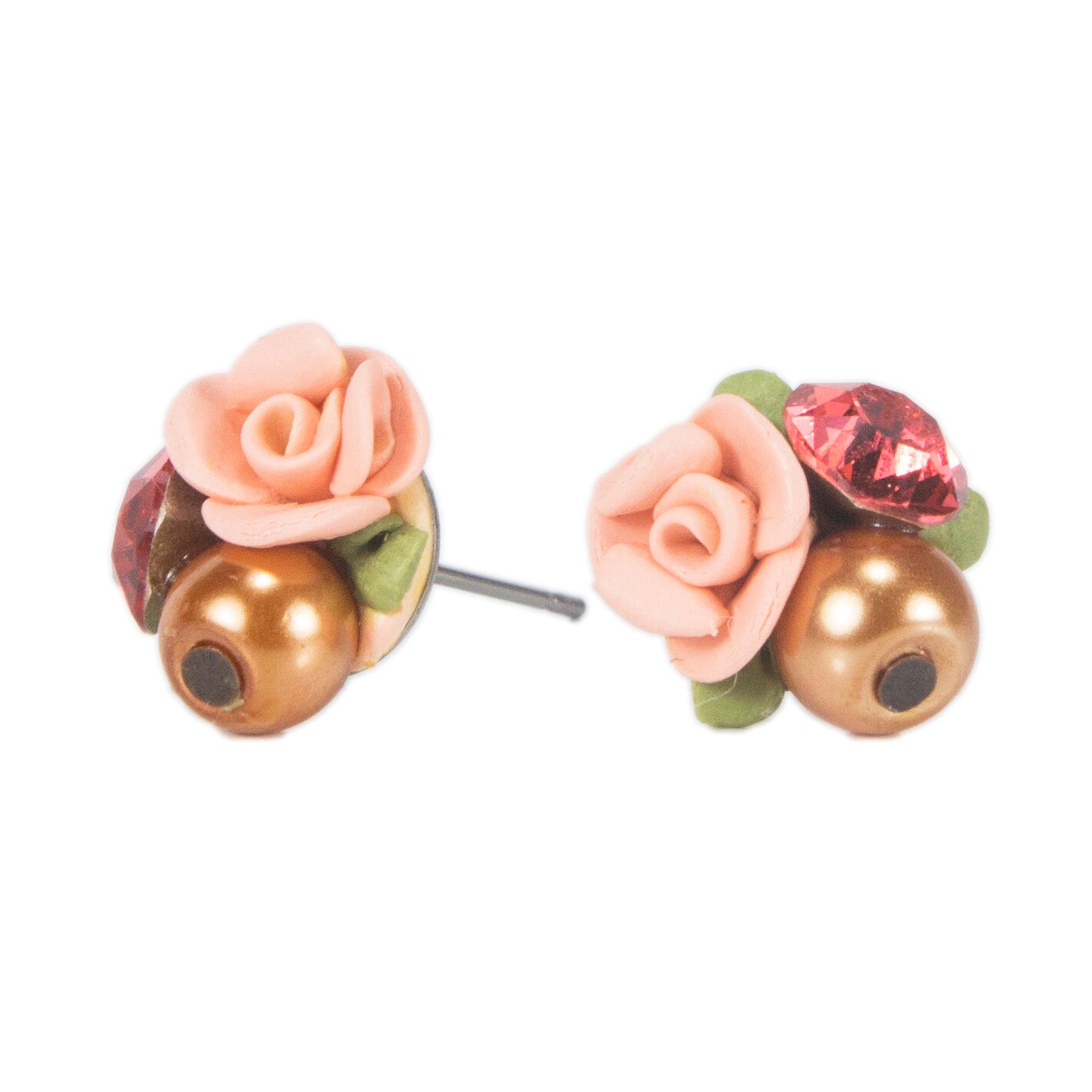 Cercei handmade cu cristale, Miidefloriart - model 147