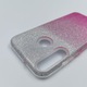 Huawei P40 Lite E tok Glitter Gradient modell, ütésálló, Viceversa rózsaszín/ezüst