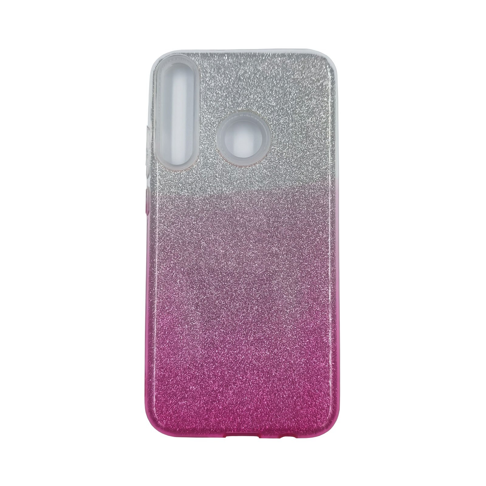 Husa Huawei P40 Lite E model Glitter Gradient, Antisoc, Viceversa Roz/Argintiu