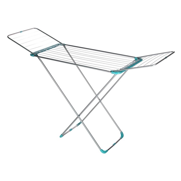 Összecsukható fém ruhaszárító, iMK, 214 x 54 x 80 cm