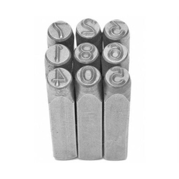 Trusa poansoane cifre 10 mm 222708 Trusa poansoane cifre 10 mm 222708