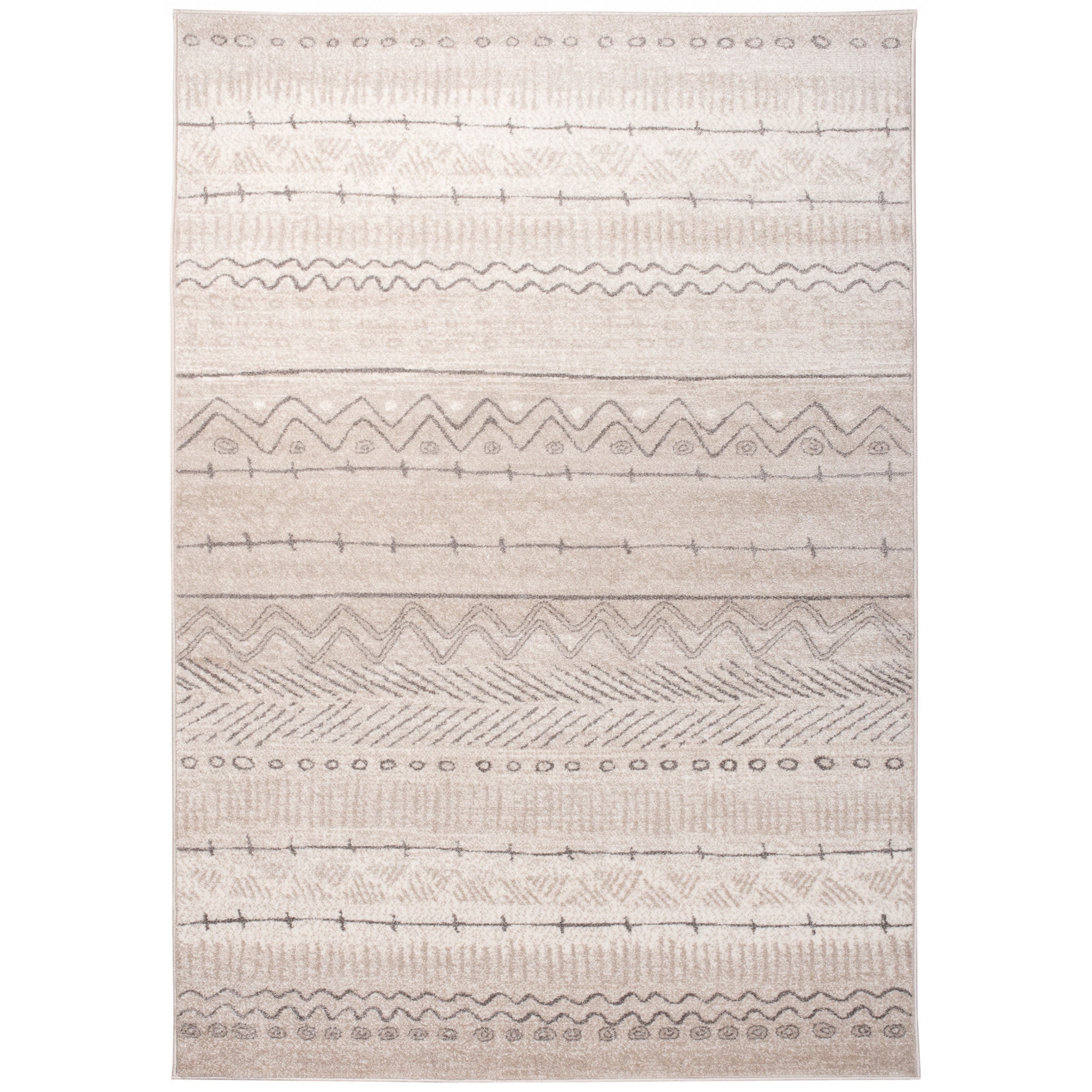 Covor Fiesta Modern Chemex 36130/36966 cremos 60x110