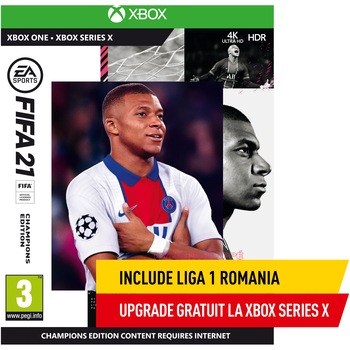 Joc FIFA 21 CHAMPIONS EDITION pentru Xbox One (include upgrade la Xbox Series X) Joc FIFA 21 CHAMPIONS EDITION pentru Xbox One (include upgrade la Xbox Series X)