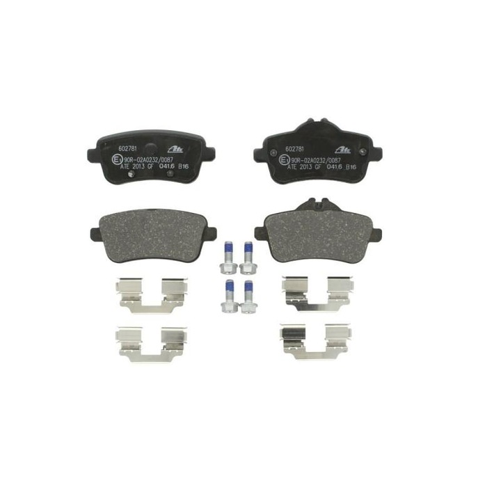 Комплект спирачни накладки, дискова спирачка Mercedes GLE купе C292 2015- 13.0460-2781.2
