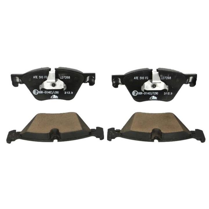 Комплект спирачни накладки, дискови спирачки 13.0470-7268.2