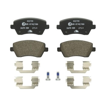 Set placute frana, frana disc Renault Kangoo / Grand Kangoo 2008-> KW0/1 13.0460-2709.2 Set placute frana, frana disc Renault Kangoo / Grand Kangoo 2008-> KW0/1 13.0460-2709.2